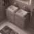 Delphi Lodge 1200mm 4-Drawer Wall Hung Countertop Vanity Unit | Thumbnail Image