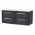 Delphi Lodge 1200mm 4-Drawer Wall Hung White Marble Countertop Vanity Unit | Thumbnail Image