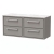 Delphi Lodge 1200mm 4-Drawer Wall Hung White Marble Countertop Vanity Unit | Thumbnail Image