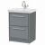 Delphi Lodge 600mm 2-Drawer Floor Standing Vanity Unit (inc Premium Fireclay Basin) | Thumbnail Image