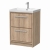 Delphi Lodge 600mm 2-Drawer Floor Standing Vanity Unit (inc Ceramic Basin) | Thumbnail Image