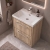 Delphi Lodge 600mm 2-Drawer Floor Standing Vanity Unit (inc Ceramic Basin) | Thumbnail Image
