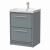 Delphi Lodge 600mm 2-Drawer Floor Standing Vanity Unit (inc Ceramic Basin) | Thumbnail Image