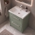 Delphi Lodge 600mm 2-Drawer Floor Standing Vanity Unit (inc Ceramic Basin) | Thumbnail Image