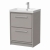 Delphi Lodge 600mm 2-Drawer Floor Standing Vanity Unit (inc Ceramic Basin) | Thumbnail Image
