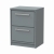 Delphi Lodge 600mm 2-Drawer Floor Standing Countertop Vanity Unit | Thumbnail Image