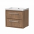 Delphi Lodge Antique Oak 600mm 2-Drawer Wall Hung Vanity Unit (inc 0TH Modern Basin) | Thumbnail Image
