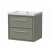 Delphi Lodge Fern Green 600mm 2-Drawer Wall Hung Vanity Unit (inc 0TH Modern Basin) | Thumbnail Image