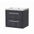 Delphi Lodge Graphite Grey 600mm 2-Drawer Wall Hung Vanity Unit (inc 0TH Modern Basin) | Thumbnail Image