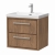 Delphi Lodge 600mm 2-Drawer Wall Hung Vanity Unit (inc Ceramic Basin) | Thumbnail Image