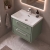 Delphi Lodge 600mm 2-Drawer Wall Hung Vanity Unit (inc Ceramic Basin) | Thumbnail Image
