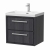 Delphi Lodge 600mm 2-Drawer Wall Hung Vanity Unit (inc Ceramic Basin) | Thumbnail Image