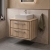 Delphi Lodge 600mm 2-Drawer Wall Hung Countertop Vanity Unit | Thumbnail Image