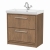 Delphi Lodge 800mm 2-Drawer Floor Standing Vanity Unit (inc Fireclay Basin) | Thumbnail Image