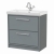 Delphi Lodge 800mm 2-Drawer Floor Standing Vanity Unit (inc Fireclay Basin) | Thumbnail Image