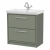 Delphi Lodge 800mm 2-Drawer Floor Standing Vanity Unit (inc Fireclay Basin) | Thumbnail Image