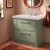 Delphi Lodge 800mm 2-Drawer Floor Standing Vanity Unit (inc Fireclay Basin) | Thumbnail Image
