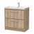 Delphi Lodge 800mm 2-Drawer Floor Standing Vanity Unit (inc Ceramic Basin) | Thumbnail Image