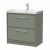 Delphi Lodge 800mm 2-Drawer Floor Standing Vanity Unit (inc Ceramic Basin) | Thumbnail Image
