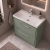 Delphi Lodge 800mm 2-Drawer Floor Standing Vanity Unit (inc Ceramic Basin) | Thumbnail Image