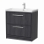 Delphi Lodge 800mm 2-Drawer Floor Standing Vanity Unit (inc Ceramic Basin) | Thumbnail Image
