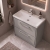 Delphi Lodge 800mm 2-Drawer Floor Standing Vanity Unit (inc Ceramic Basin) | Thumbnail Image