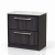 Delphi Lodge 800mm 2-Drawer Floor Standing White Marble Countertop Vanity Unit | Thumbnail Image