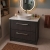 Delphi Lodge 800mm 2-Drawer Floor Standing White Marble Countertop Vanity Unit | Thumbnail Image