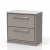 Delphi Lodge 800mm 2-Drawer Floor Standing White Marble Countertop Vanity Unit | Thumbnail Image