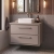 Delphi Lodge 800mm 2-Drawer Wall Hung Countertop Vanity Unit | Thumbnail Image