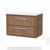 Delphi Lodge 800mm 2-Drawer Wall Hung White Marble Countertop Vanity Unit | Thumbnail Image