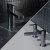 Delphi Loop Brushed Pewter Basin Mixer and Bath Filler Tap Set (inc Press Top Waste) | Thumbnail Image