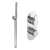 Delphi Loop Chrome Dual Concealed Shower Set with Handset and Bracket | Thumbnail Image