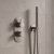 Delphi Loop Brushed Pewter Dual Concealed Shower Set with Handset and Bracket | Thumbnail Image
