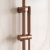 Delphi Loop Brushed Bronze Dual Concealed Shower Set with Fixed Head and Slide Rail Kit | Thumbnail Image