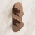 Delphi Loop Brushed Bronze Dual Concealed Shower Set with Fixed Head and Handset | Thumbnail Image