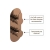 Delphi Loop Brushed Bronze Dual Concealed Shower Set with Fixed Head and Handset | Thumbnail Image