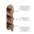 Delphi Loop Brushed Bronze Triple Concealed Shower Set with Fixed Head and Handset | Thumbnail Image