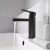 Delphi Loop Matt Black Mono Basin Mixer Tap (inc Press Top Waste) | Thumbnail Image