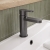 Delphi Loop Brushed Pewter Mono Basin Mixer Tap (inc Press Top Waste) | Thumbnail Image