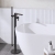 Delphi Loop Matt Black Freestanding Bath Shower Mixer Tap (inc Kit) | Thumbnail Image