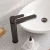 Delphi Loop Matt Black Tall Mono Basin Mixer Tap | Thumbnail Image