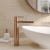 Delphi Loop Brushed Bronze Tall Mono Basin Mixer Tap | Thumbnail Image