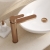Delphi Loop Brushed Bronze Tall Mono Basin Mixer Tap | Thumbnail Image