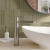 Delphi Loop Brushed Pewter Tall Mono Basin Mixer Tap | Thumbnail Image