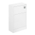 Delphi Lyra Satin White 500mm Back to Wall Toilet WC Unit | Thumbnail Image