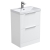 Delphi Lyra Satin White 1100mm 2-Drawer Waterproof Bathroom Furniture Combination Unit | Thumbnail Image