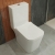 Delphi Magnum Rimless Open Back Close Coupled Toilet (inc Soft Close Slim Seat) | Thumbnail Image