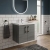 Delphi Modulo 600mm 2-Door Wall Hung Vanity Unit (inc Basin) | Thumbnail Image