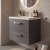 Delphi Modulo 600mm 2-Drawer Wall Hung Vanity Unit (inc Basin) | Thumbnail Image